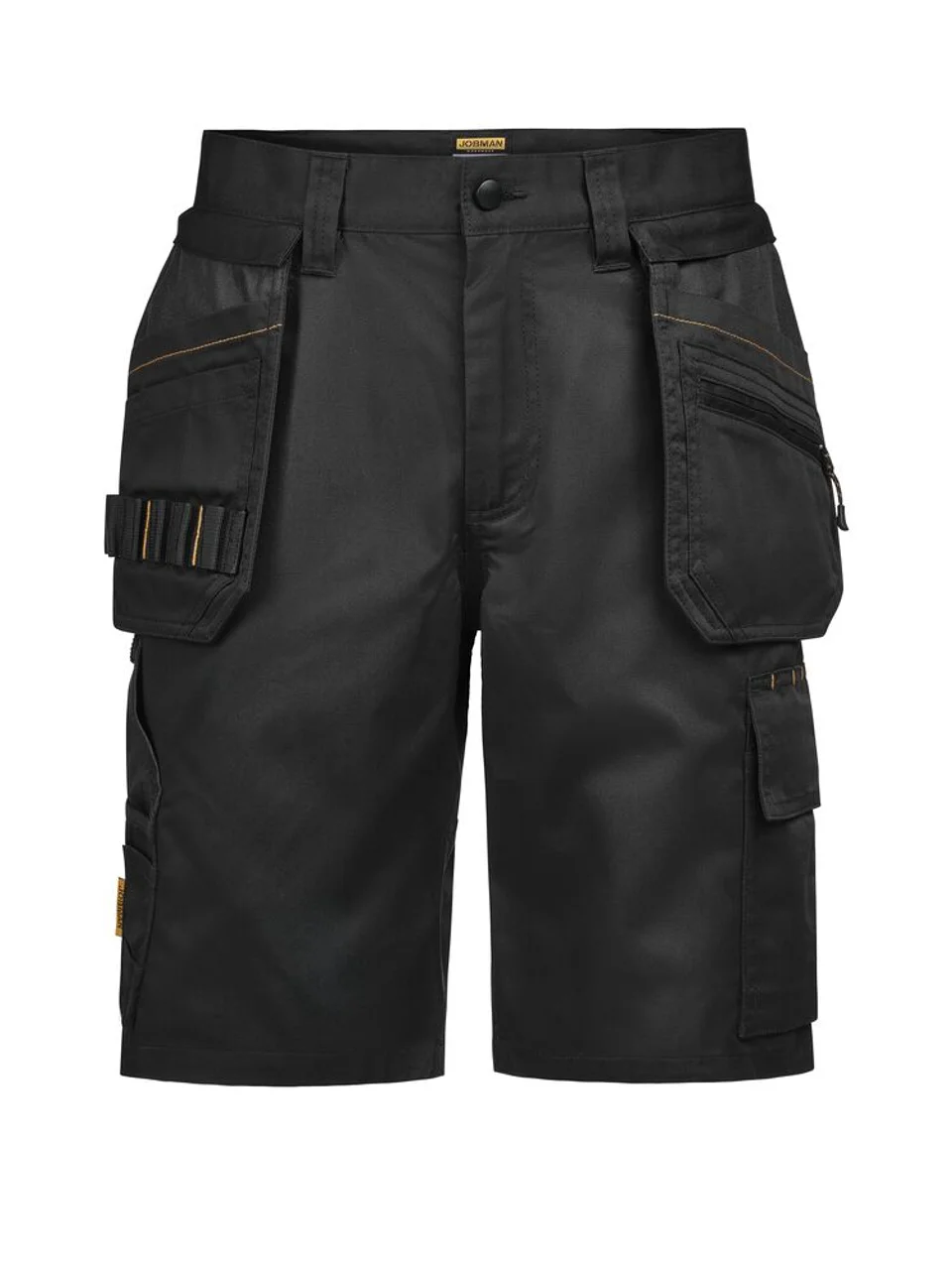 Hovedproduktbilde for Black/Black Jobman Semistretch Arbeidsshorts