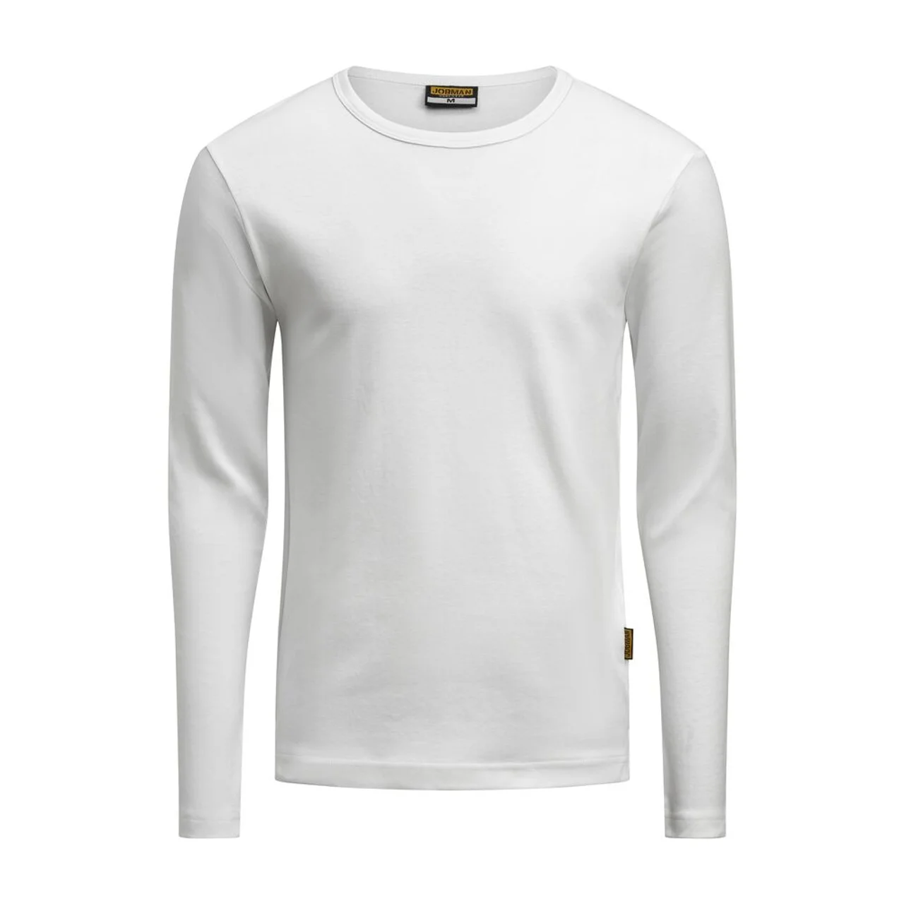 Hovedproduktbilde for White Jobman 5230 Langermet T-skjorte