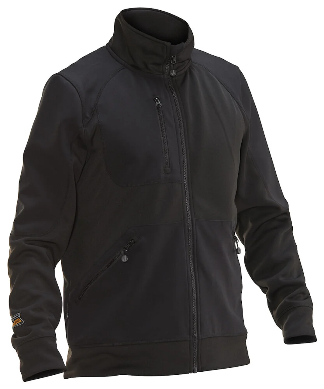 Hovedproduktbilde for Black Jobman Polyester Glidelåsjakke