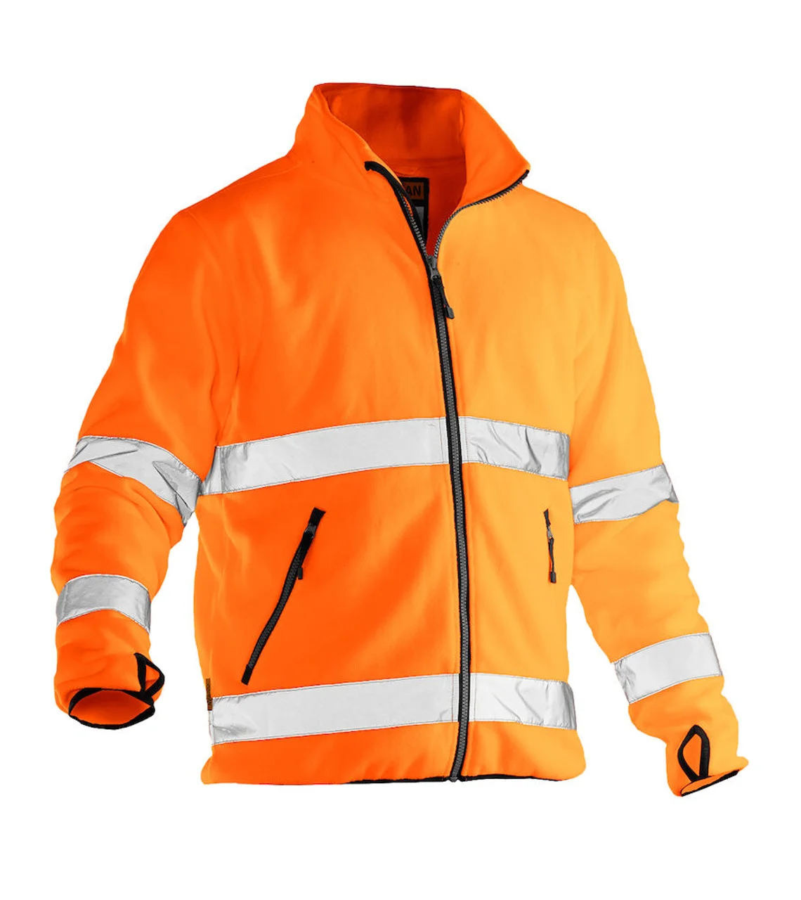 Hovedproduktbilde for Orange Jobman Hi-Vis Kl 3 Fleecejakke