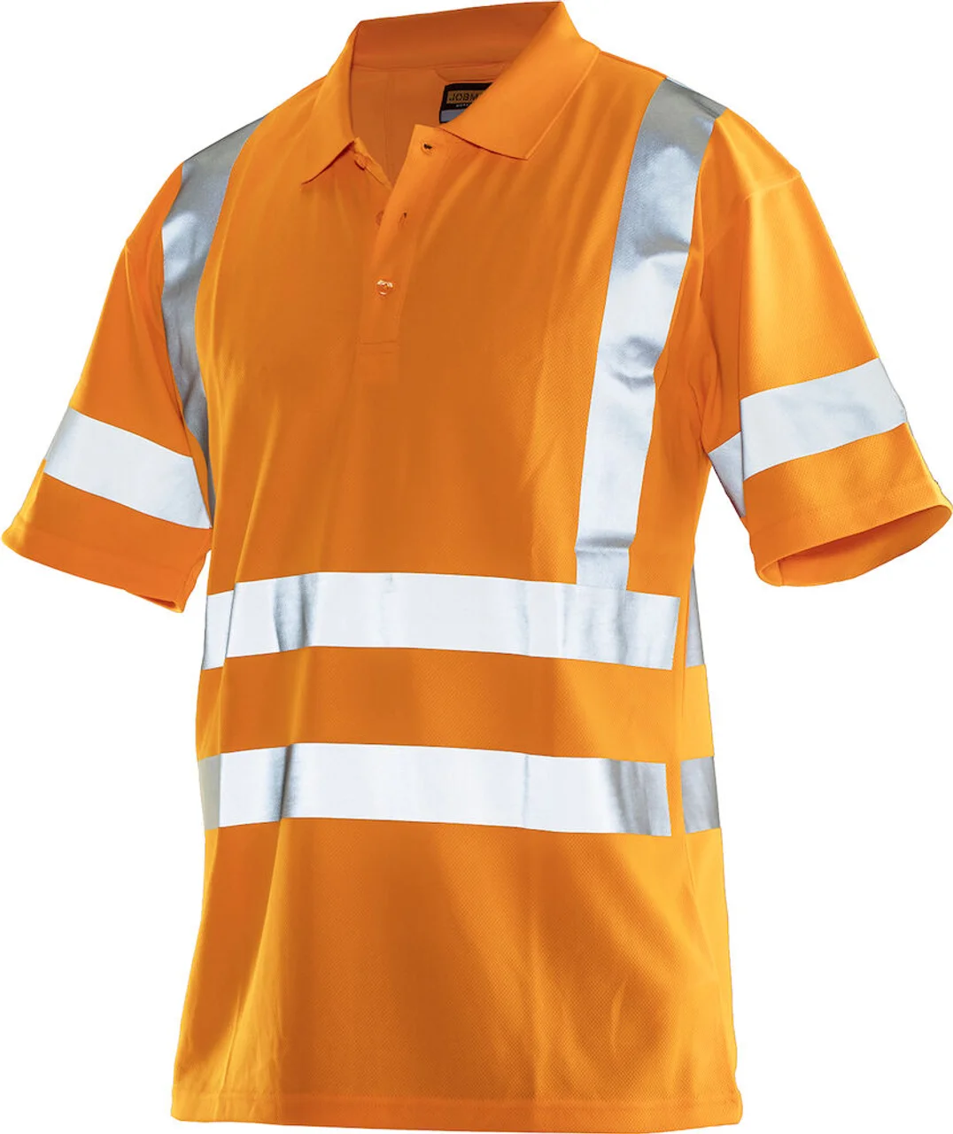 Hovedproduktbilde for Orange Jobman Hi-Vis Polyester Poloskjorte