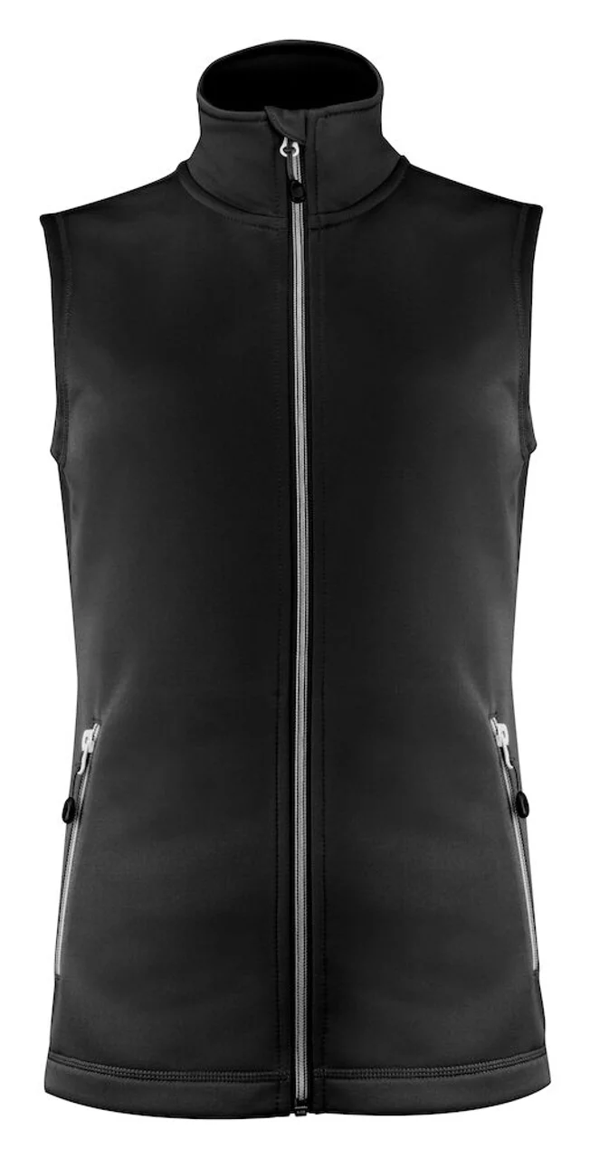 Hovedproduktbilde for Black Printer Powerslide Collegevest Dame