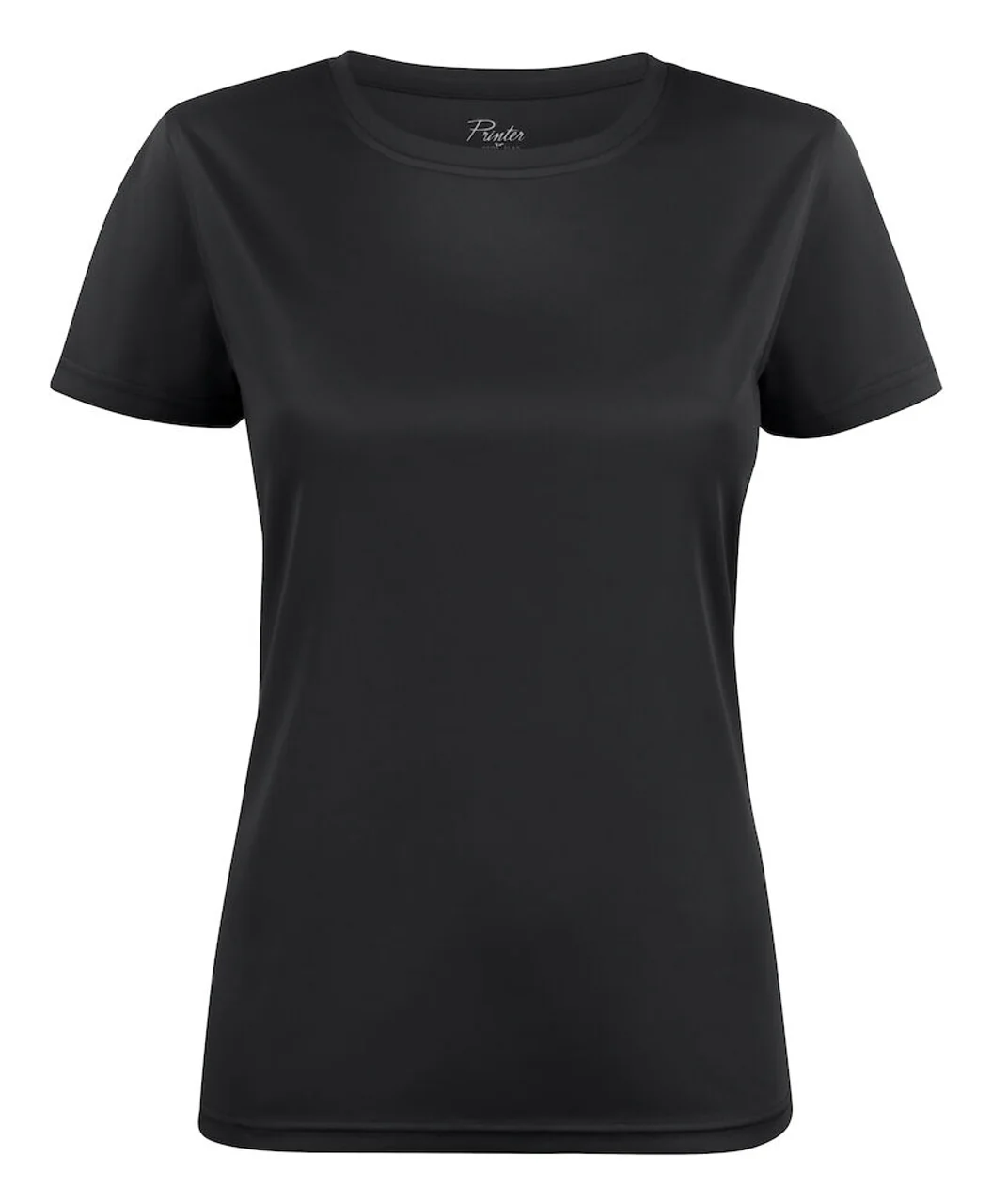 Hovedproduktbilde for Black Printer Run T-skjorte Dame