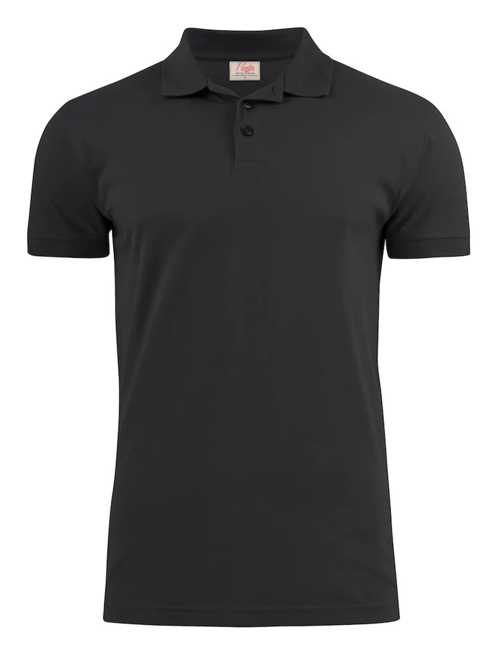 Hovedproduktbilde for Black Printer Surf Stretch Poloskjorte
