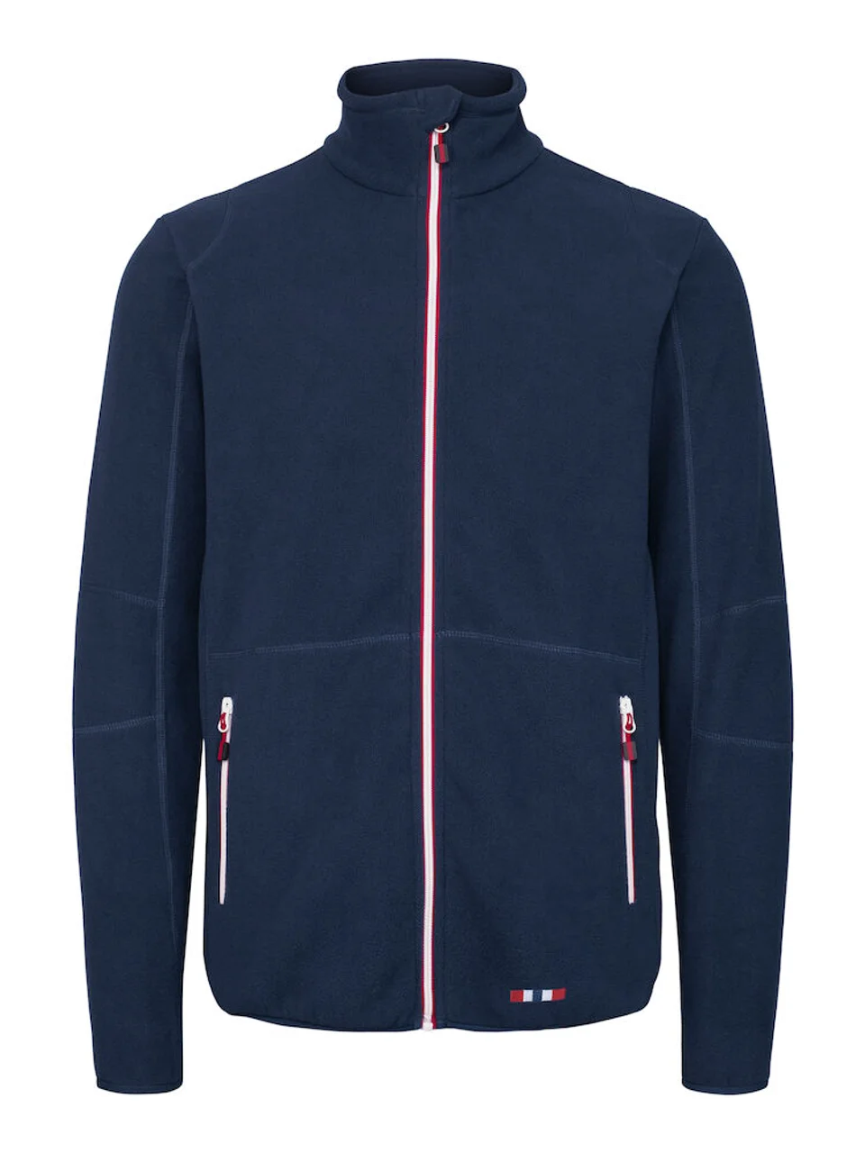 Hovedproduktbilde for Navy Printer NOR Speedway Fleecejakke