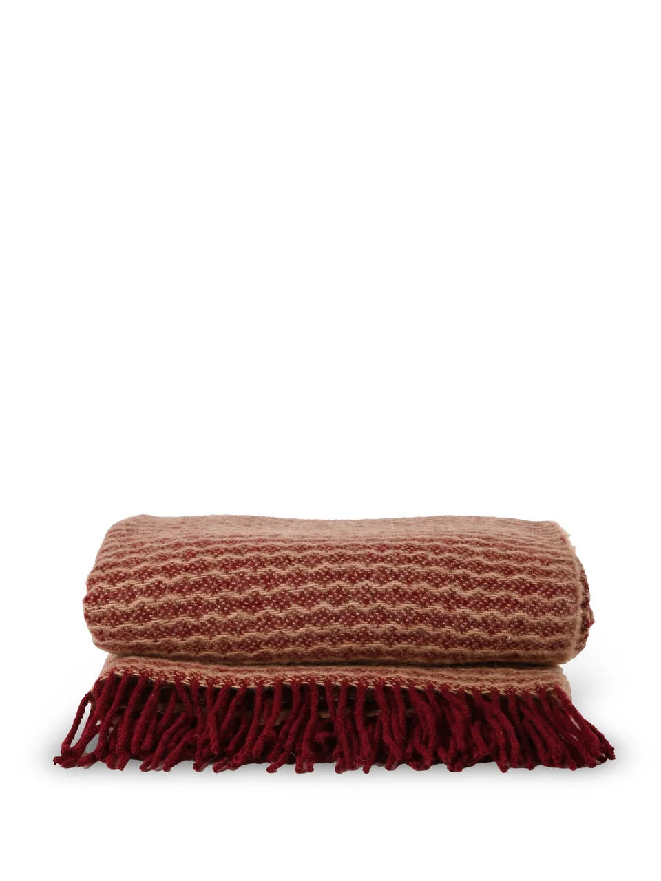 Hovedproduktbilde for 2-15-5018553 Sagaform Ulli Bordeaux Ullpledd