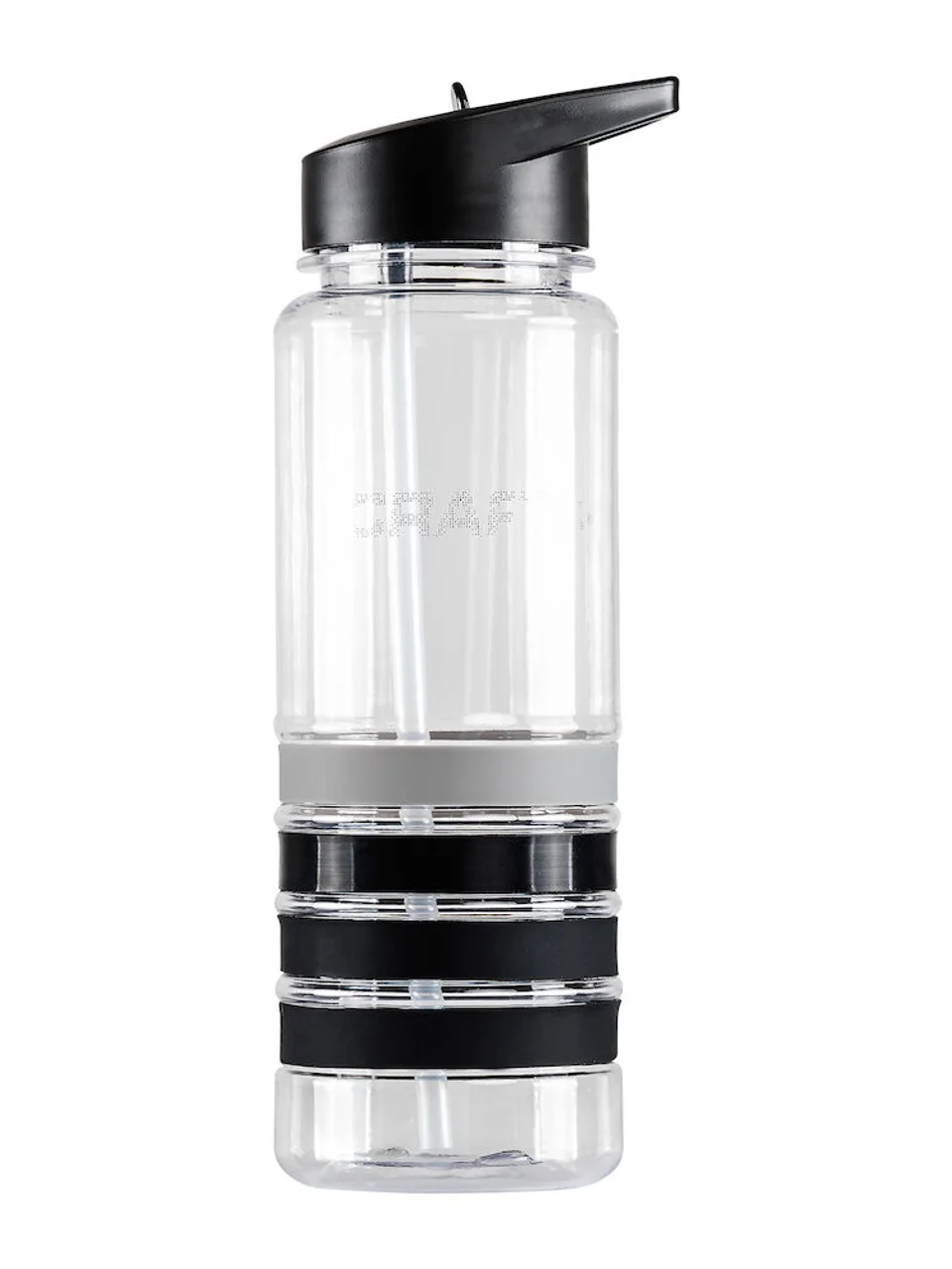Hovedproduktbilde for Black Craft Transparent Vannflaske