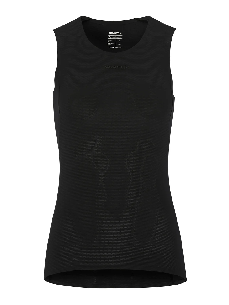 Hovedproduktbilde for Black/Black Craft PRO Dry Nanoweight Singlet Dame