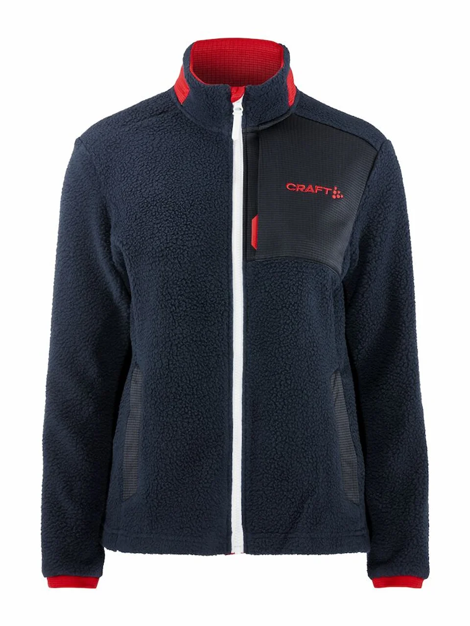 Hovedproduktbilde for Blaze / Bright Red Craft NOR ADV Explore Pile Fleecejakke Dame