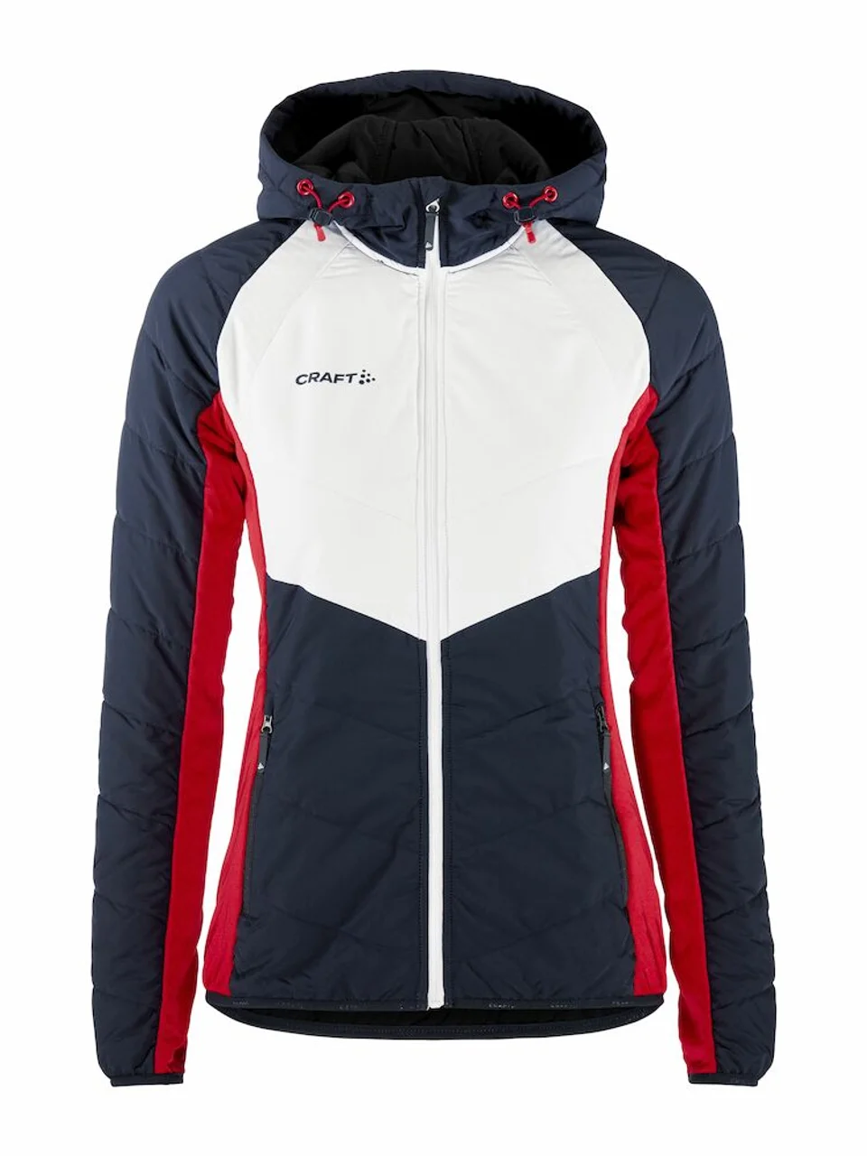 Hovedproduktbilde for Blaze-White Craft NOR ADV Explore Hybrid Vattert Jakke Dame