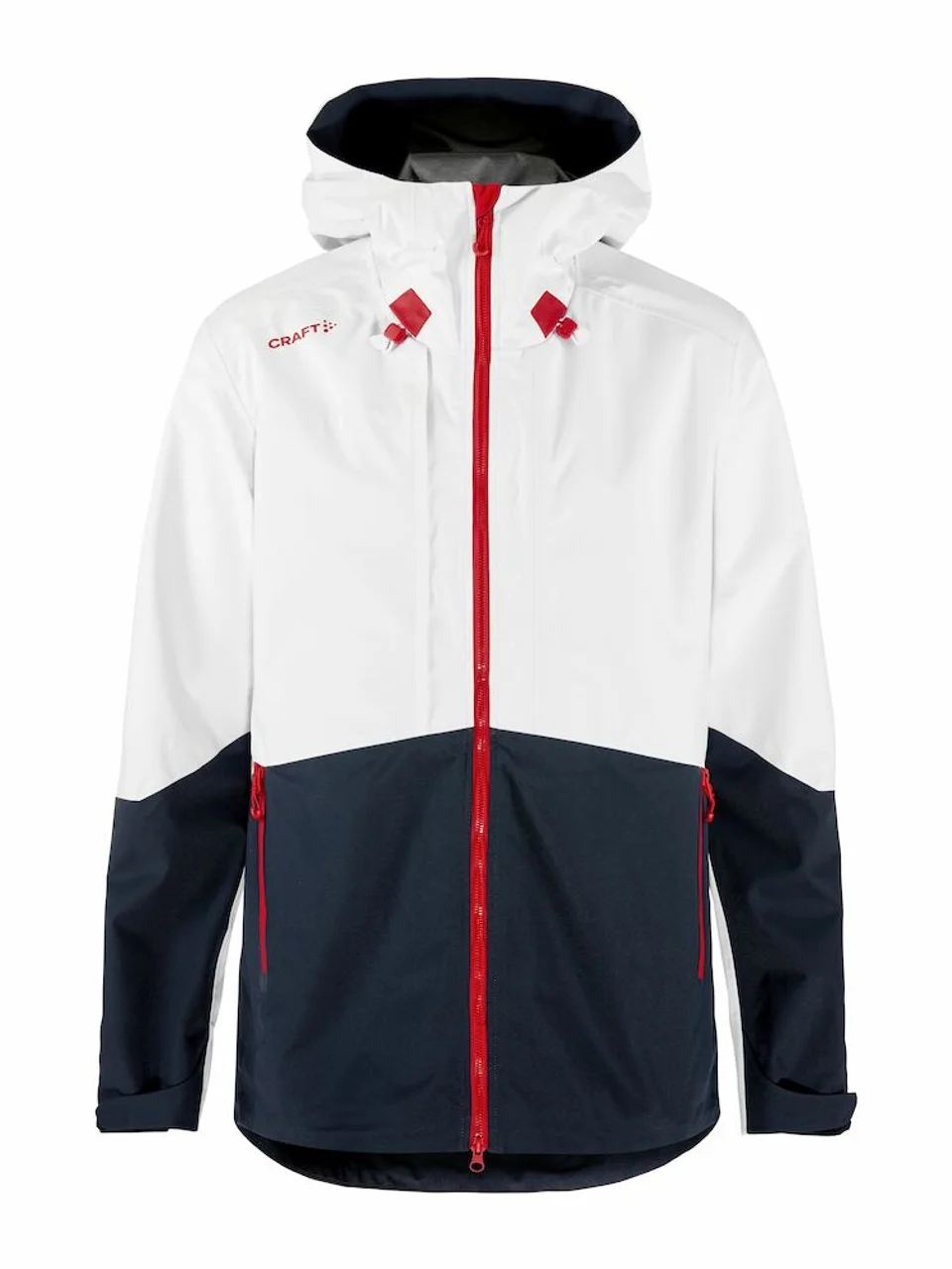 Hovedproduktbilde for White-Blaze Craft NOR Block Shell Allværsjakke