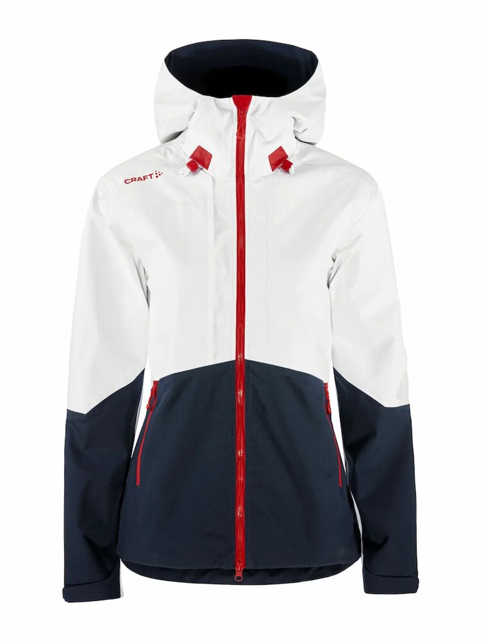 Hovedproduktbilde for White-Blaze Craft NOR Block Shell Allværsjakke Dame