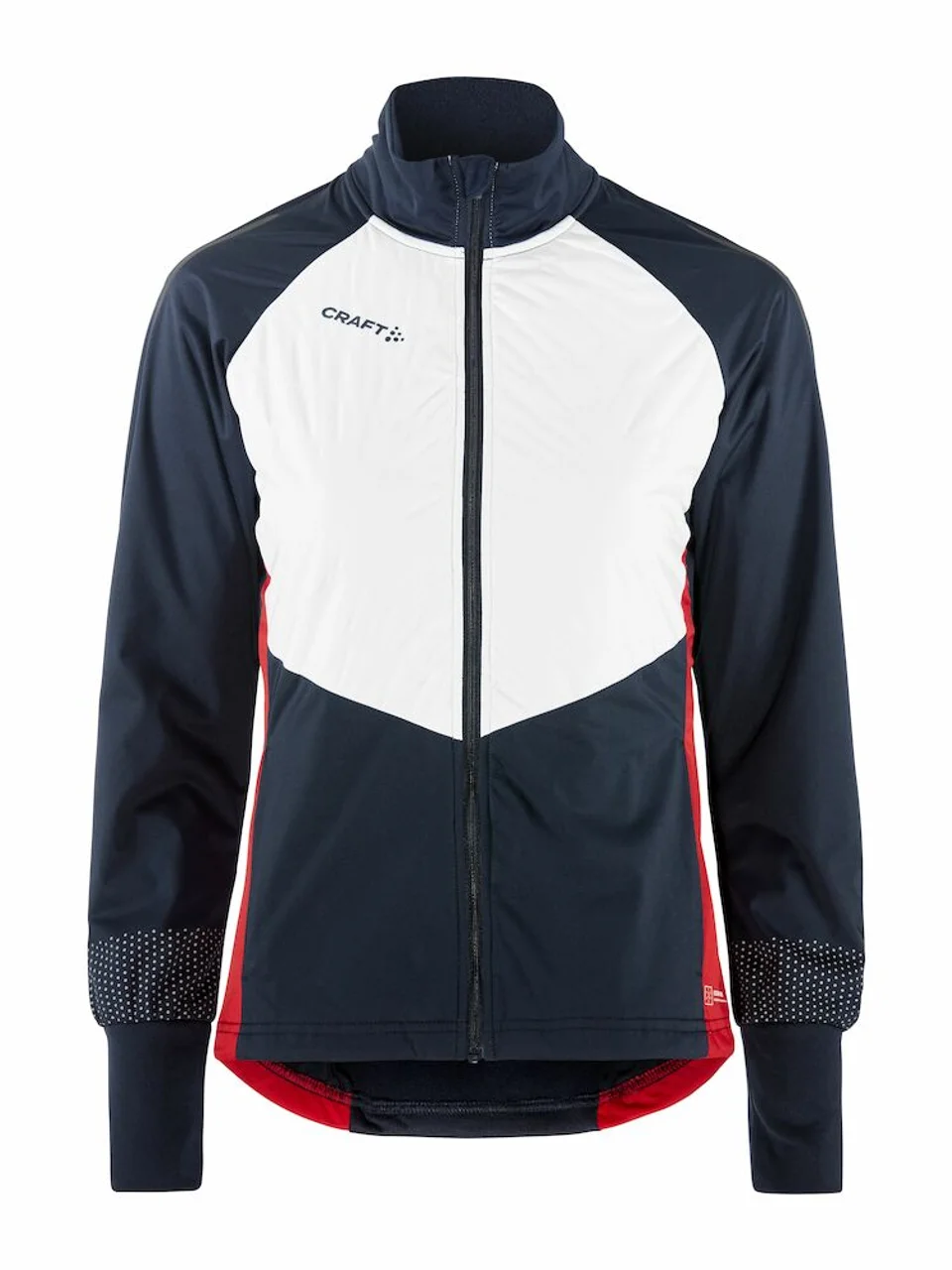 Hovedproduktbilde for Blaze / White Craft NOR ADV Nordic Ski Club Vattert Jakke Dame