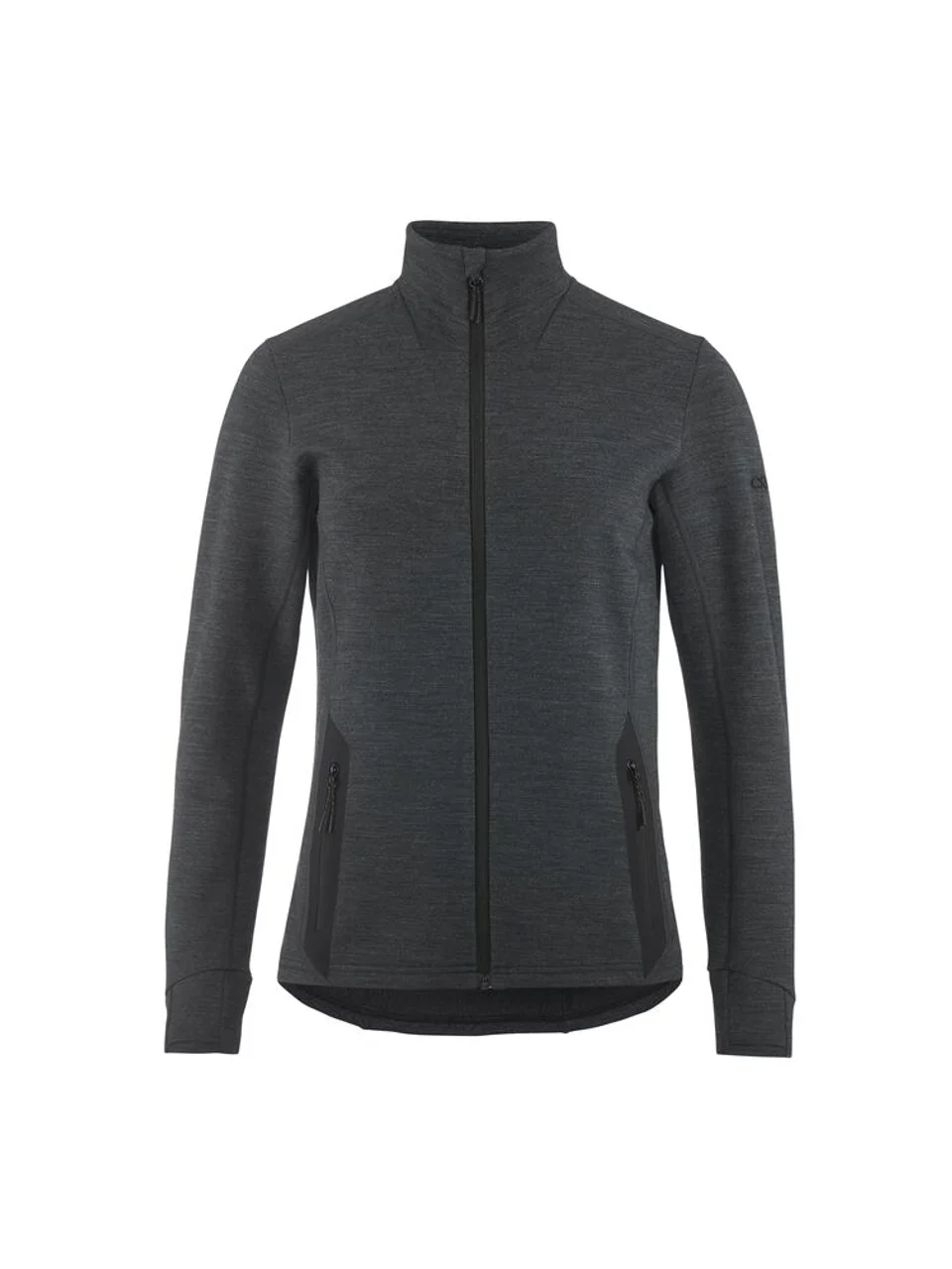 Hovedproduktbilde for Black Melange Craft PRO Explore Wool Midlayer Jakke Dame