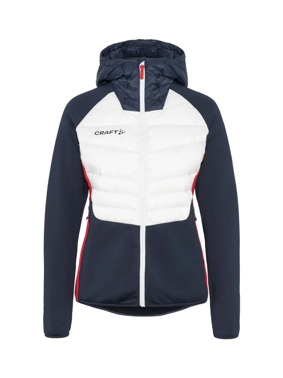 Hovedproduktbilde for Blaze/White Craft NOR ADV Explore Lt. Down Hybridjakke  Dame