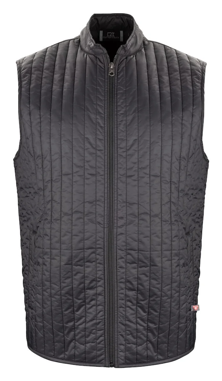 Hovedproduktbilde for Black Cutter & Buck Ozette Vattert Vest