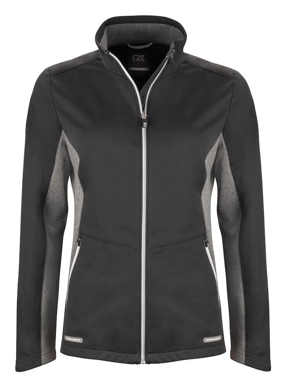 Hovedproduktbilde for Black Cutter & Buck Navigate Softshell Softshelljakke Dame