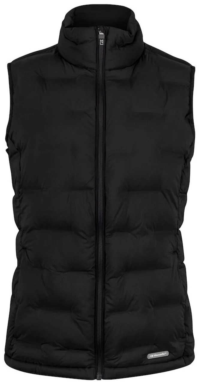Hovedproduktbilde for Black Cutter & Buck Baker Vattert Vest Dame