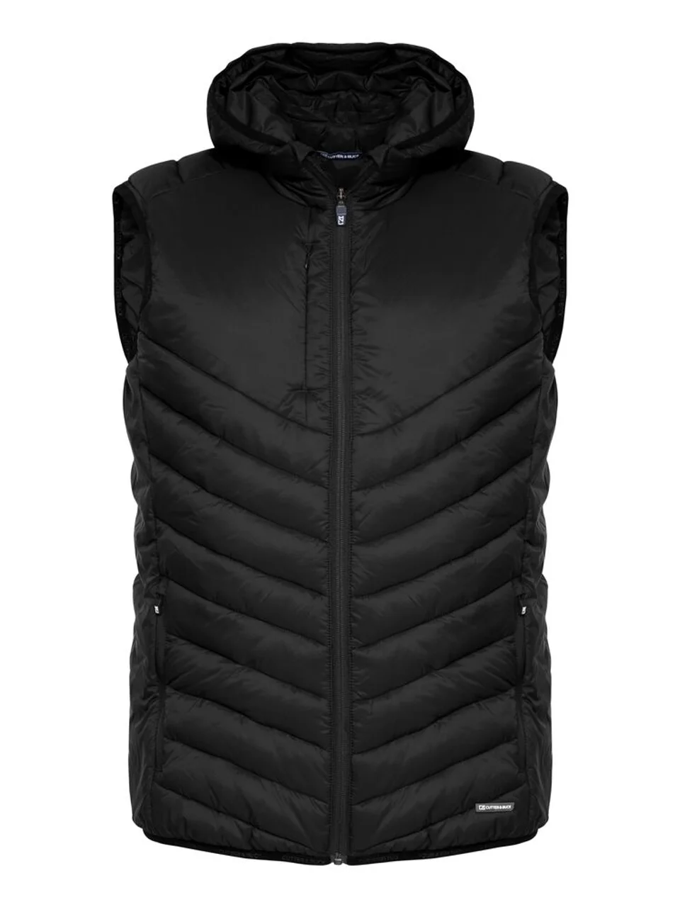Hovedproduktbilde for Black Cutter & Buck Mount Adams Vattert Vest