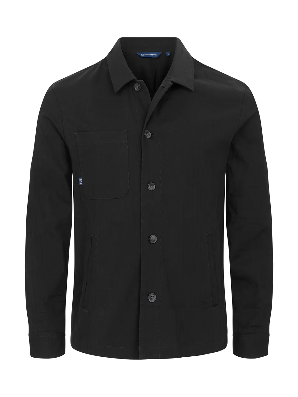 Hovedproduktbilde for Black Cutter & Buck Ocean Park Unisex Overshirt Skjorte
