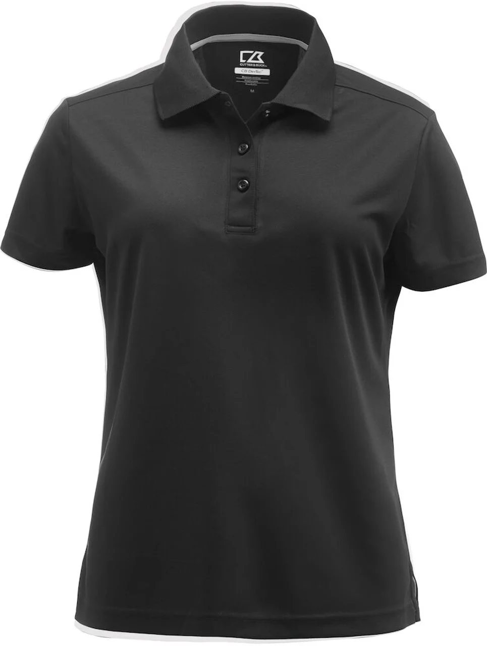 Hovedproduktbilde for Black Cutter & Buck Kelowna Poloskjorte Dame