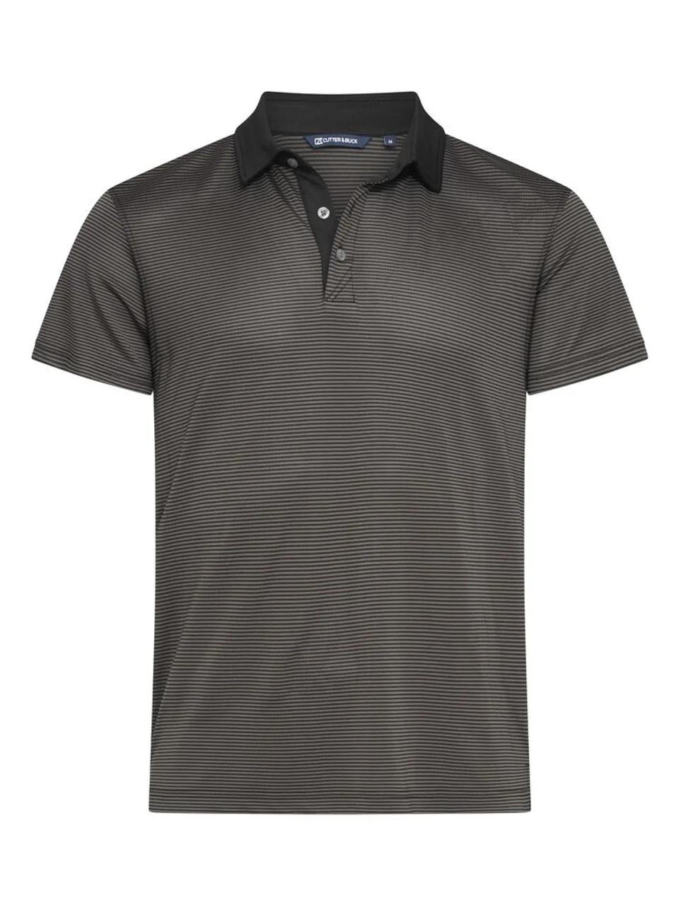 Hovedproduktbilde for Black Cutter & Buck Virtue Stripe Poloskjorte