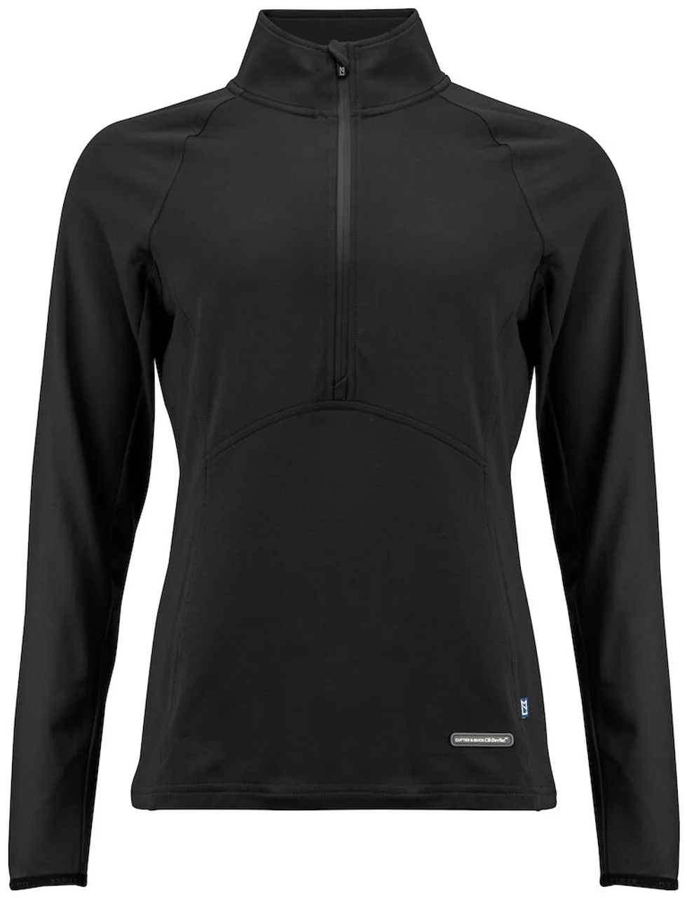 Hovedproduktbilde for Black Cutter & Buck Adapt Half-Zip Genser Dame