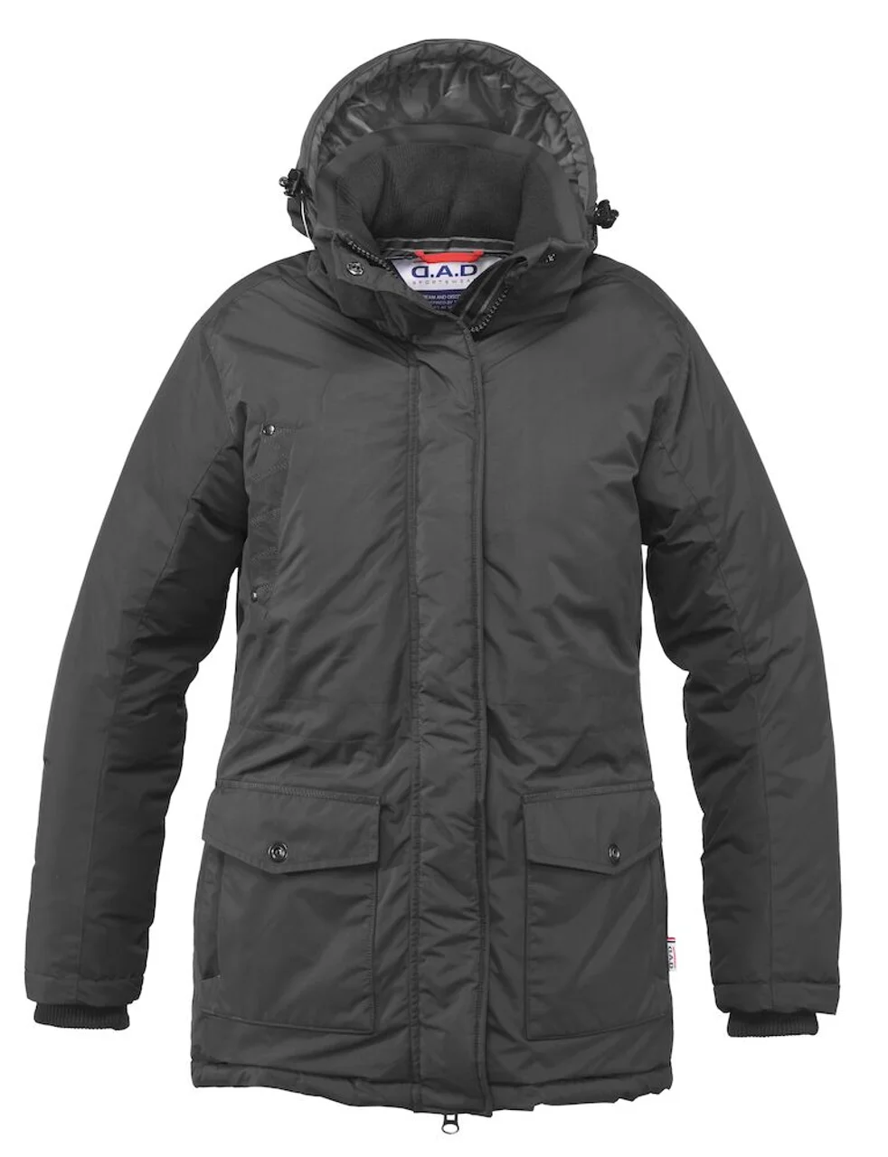 Hovedproduktbilde for Black D.A.D Carlton Hill Vattert Jakke Dame