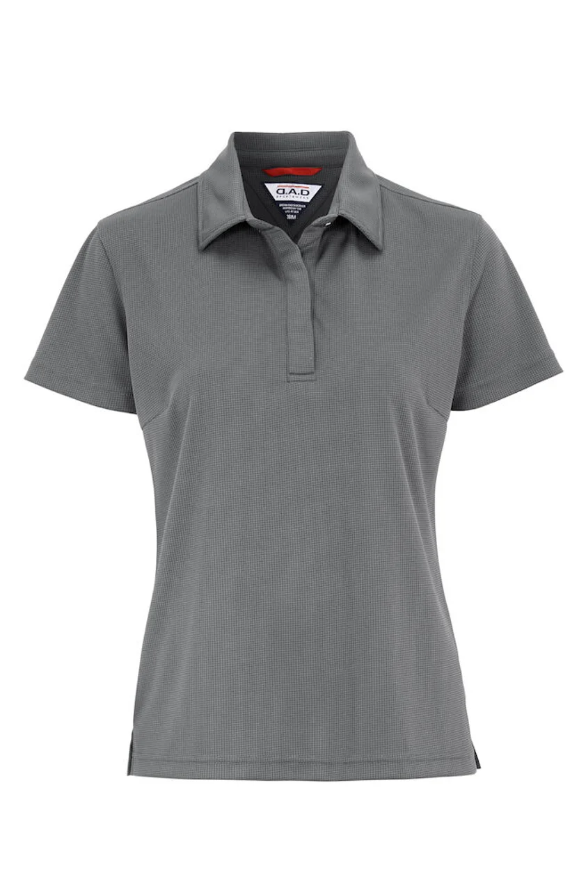 Hovedproduktbilde for Dark Grey D.A.D Hillstone Poloskjorte Dame