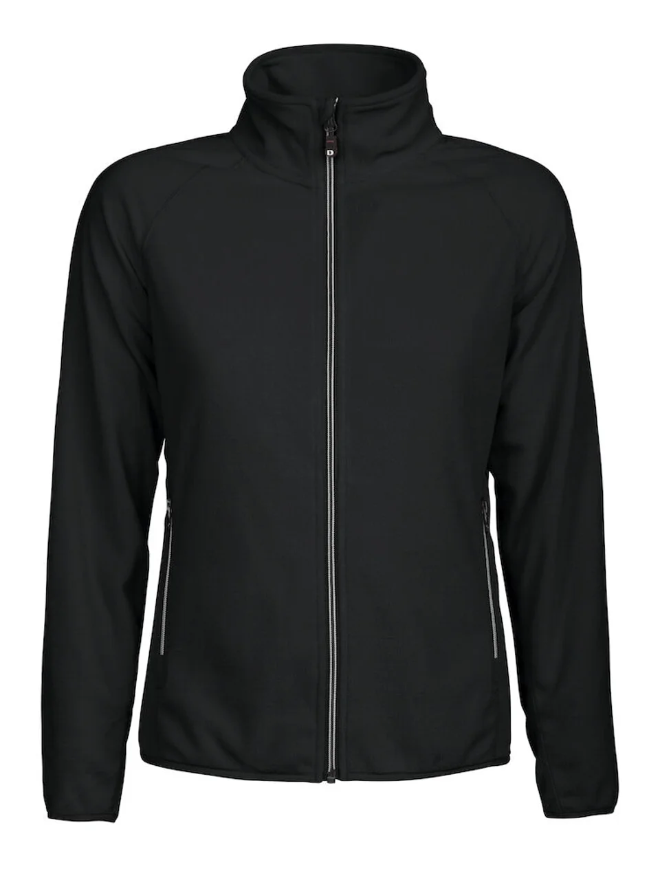 Hovedproduktbilde for Black D.A.D Melton Full Zip Fleecejakke Dame