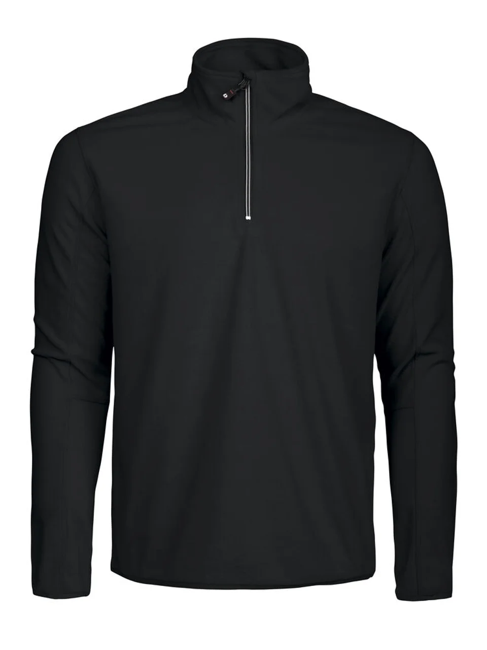 Hovedproduktbilde for Black D.A.D Melton Half Zip Fleecegenser  Half-Zip Genser