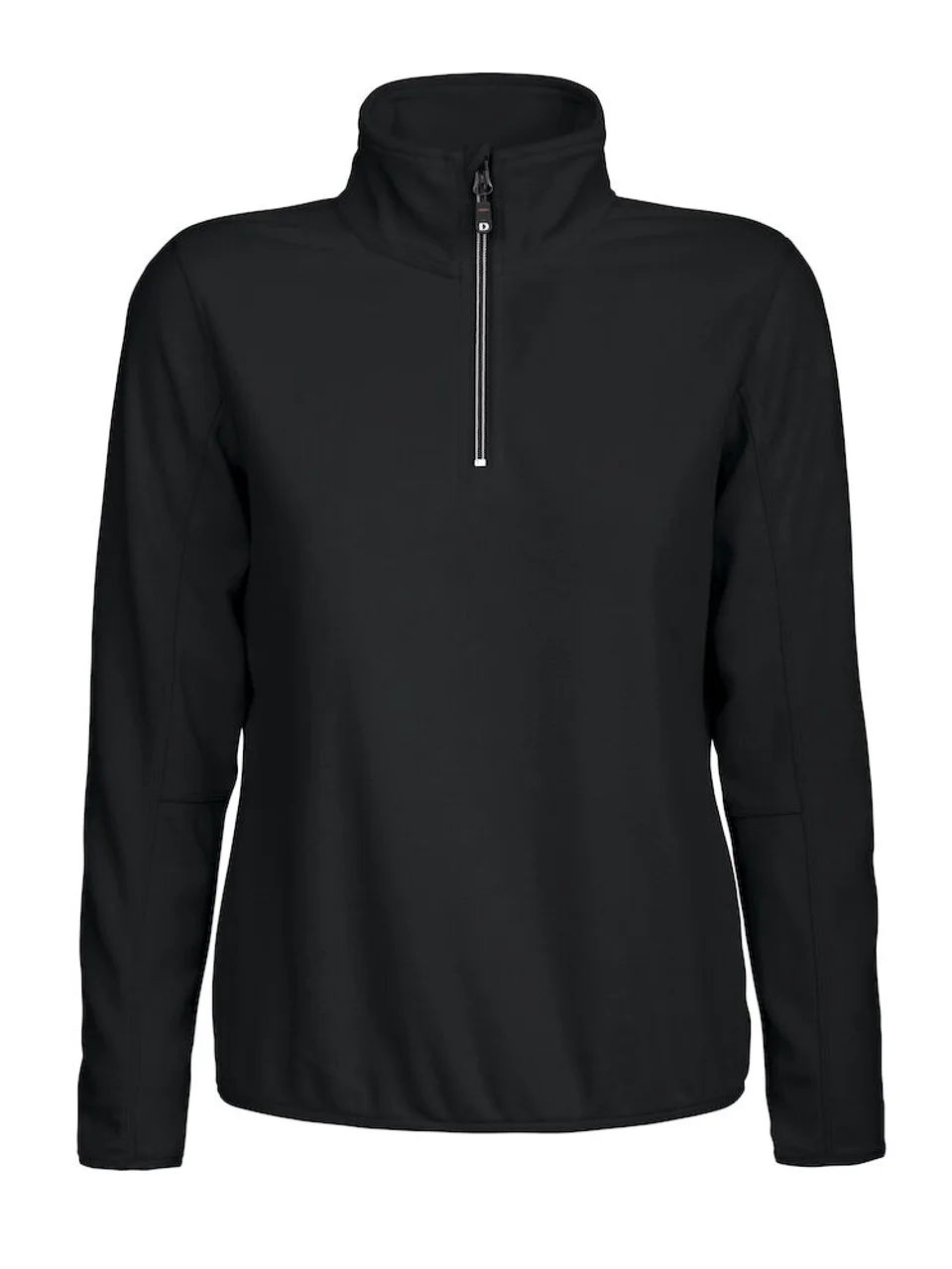 Hovedproduktbilde for Black D.A.D Melton Half Zip Fleecegenser Dame
