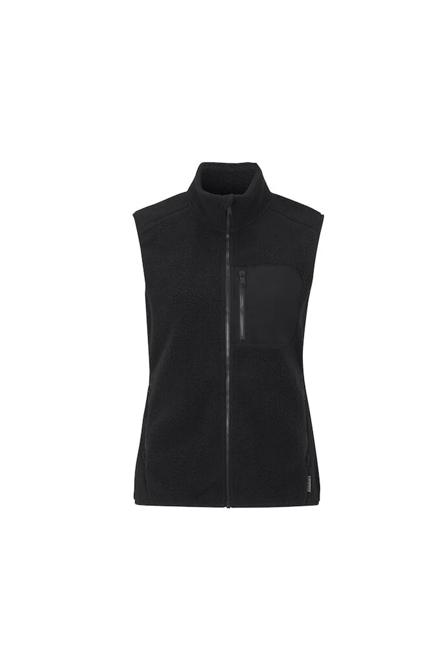 Hovedproduktbilde for Black D.A.D Roxby Fleecevest Dame