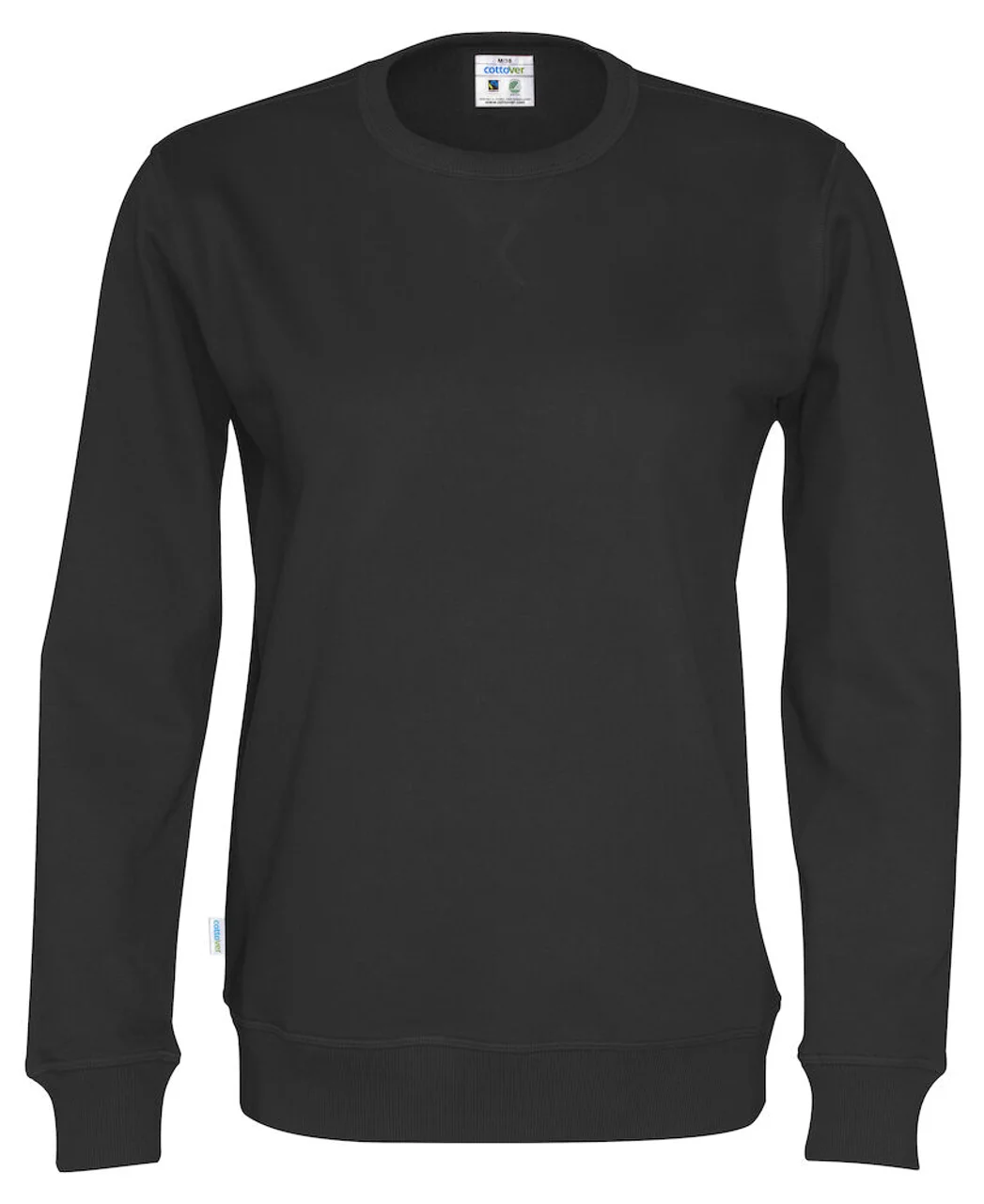 Hovedproduktbilde for Black Cottover Collegegenser