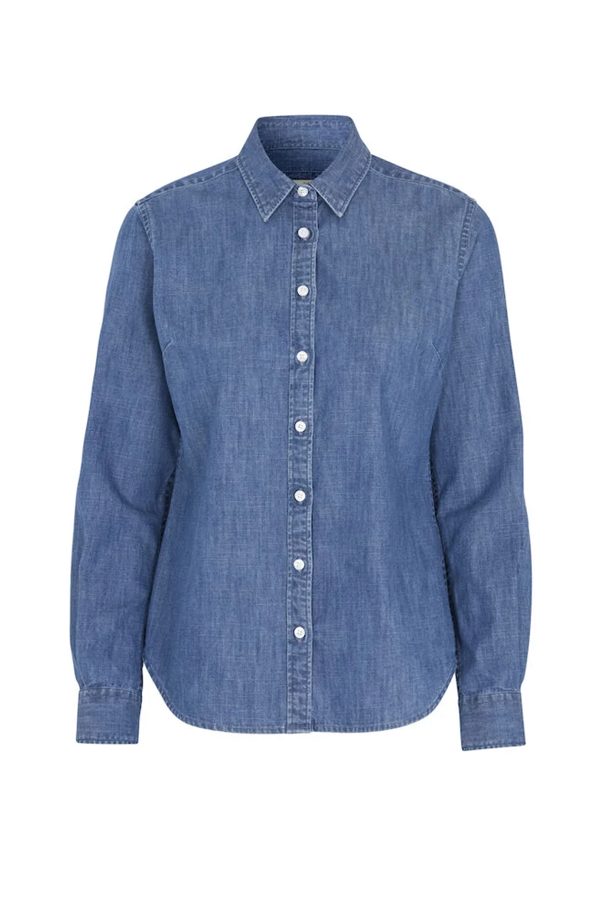 Hovedproduktbilde for Blue Cottover Denim Skjorte Dame