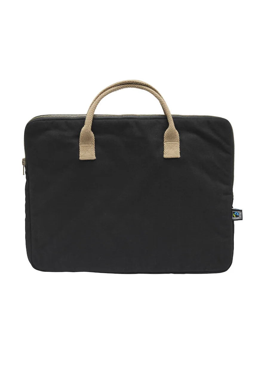 Hovedproduktbilde for Black Cottover Canvas PC-Veske
