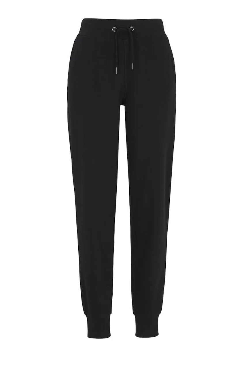 Hovedproduktbilde for Black Cottover French Terry Joggebukse Bukse Dame