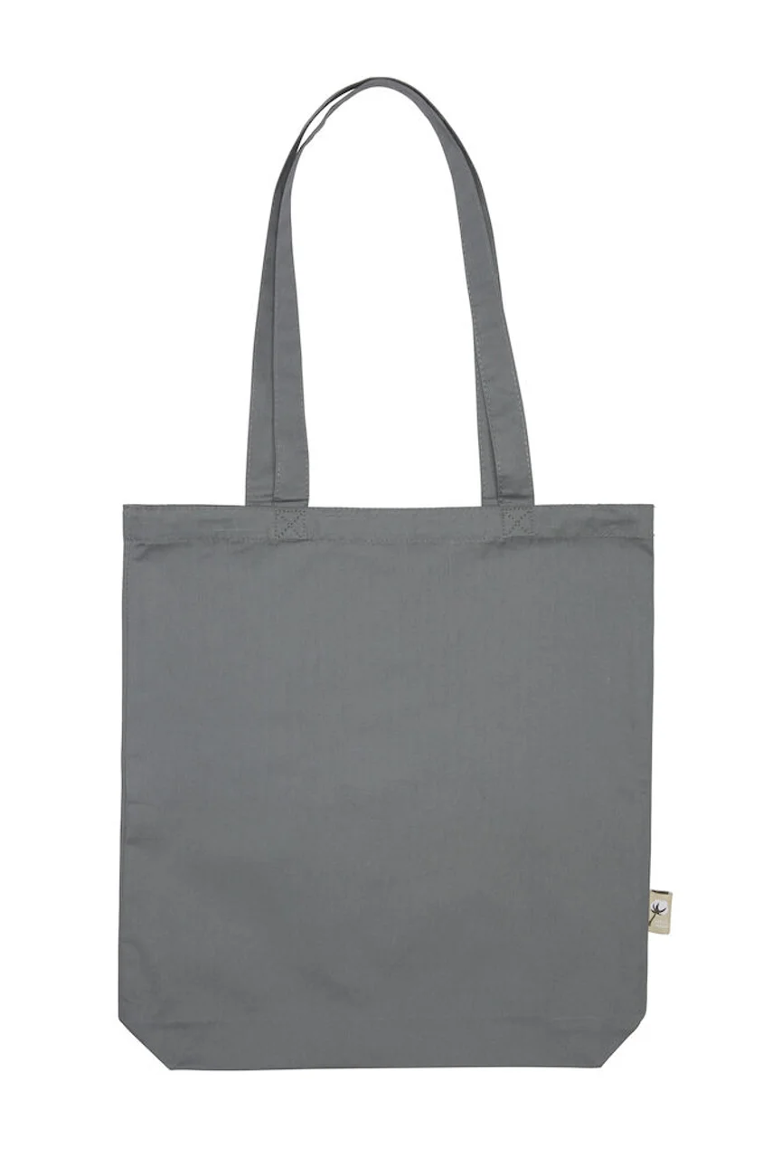 Hovedproduktbilde for Grey Cottover Twill 230 g/m2 GOTS Økologisk Bomull Handlenett