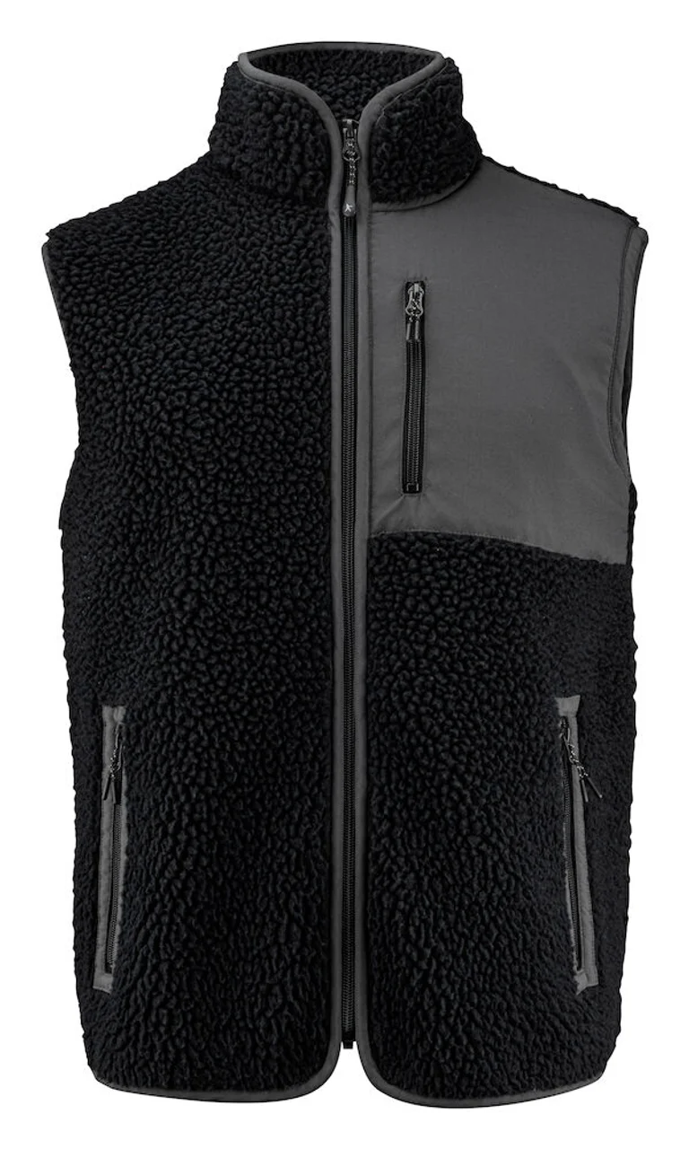 Hovedproduktbilde for Black J. Harvest Kingsley Fleecevest