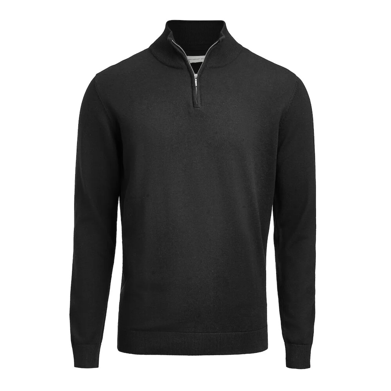 Hovedproduktbilde for Black J. Harvest Ashland Half-Zip Strikkegenser