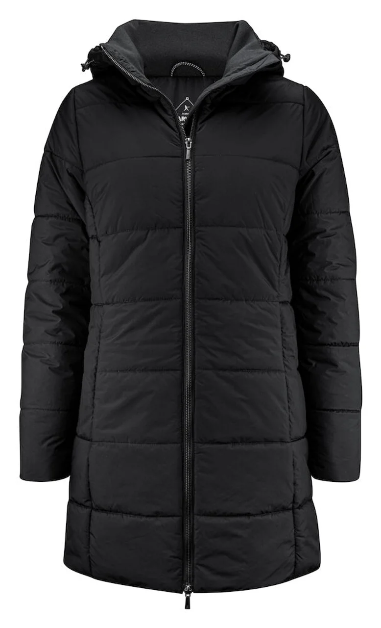 Hovedproduktbilde for Black J. Harvest Nordmont Vattert Jakke Dame