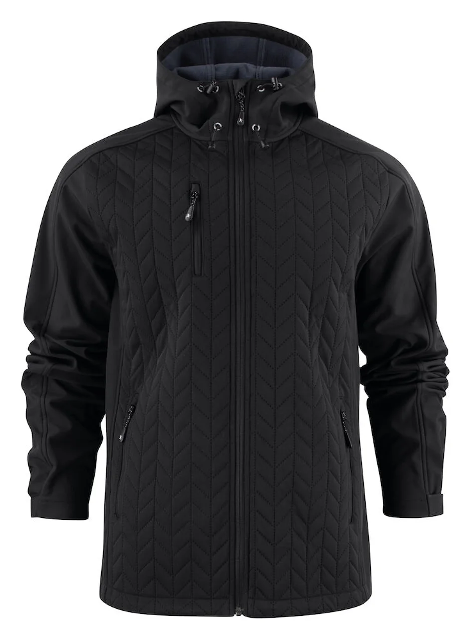 Hovedproduktbilde for Black J. Harvest Myers Softshelljakke