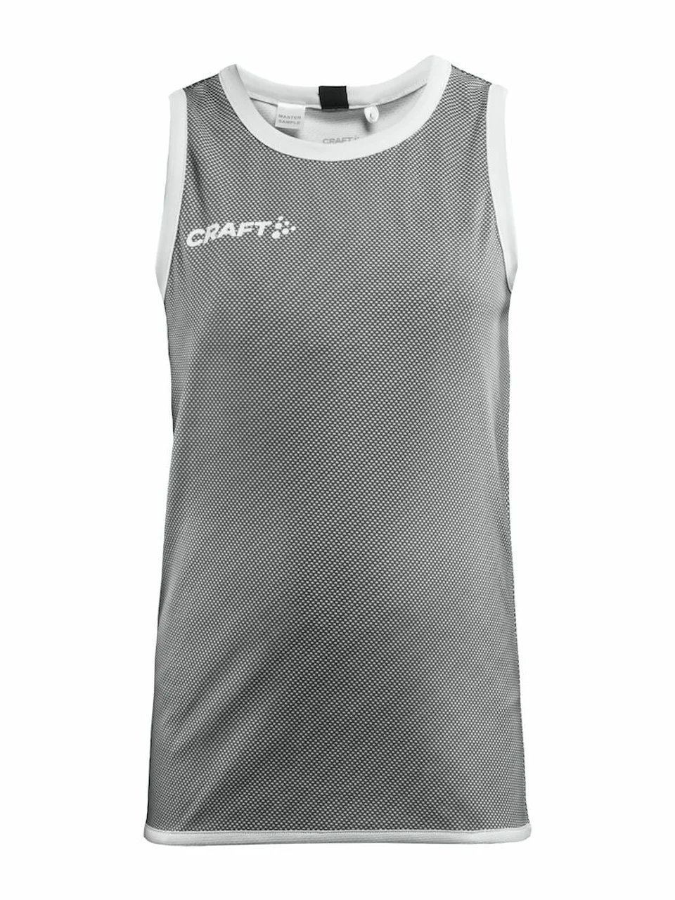 Hovedproduktbilde for Black/White Craft Teamwear Progress Reversible Basket  Singlet Barn