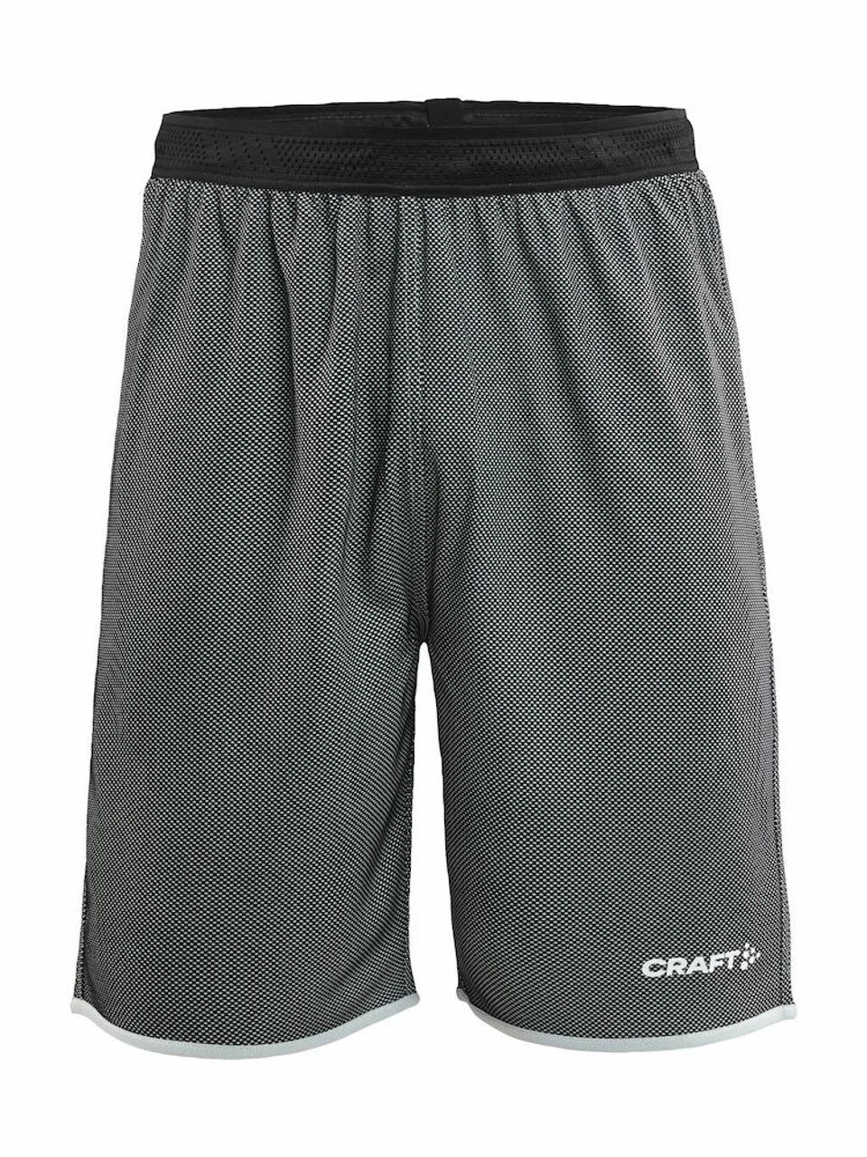 Hovedproduktbilde for Black/White Craft Teamwear Progress Reversible Basket  Shorts