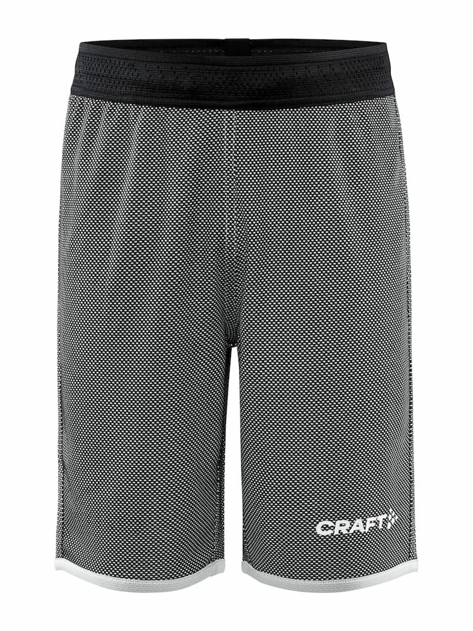 Hovedproduktbilde for Black/White Craft Teamwear Progress Reversible Basket  Shorts Barn
