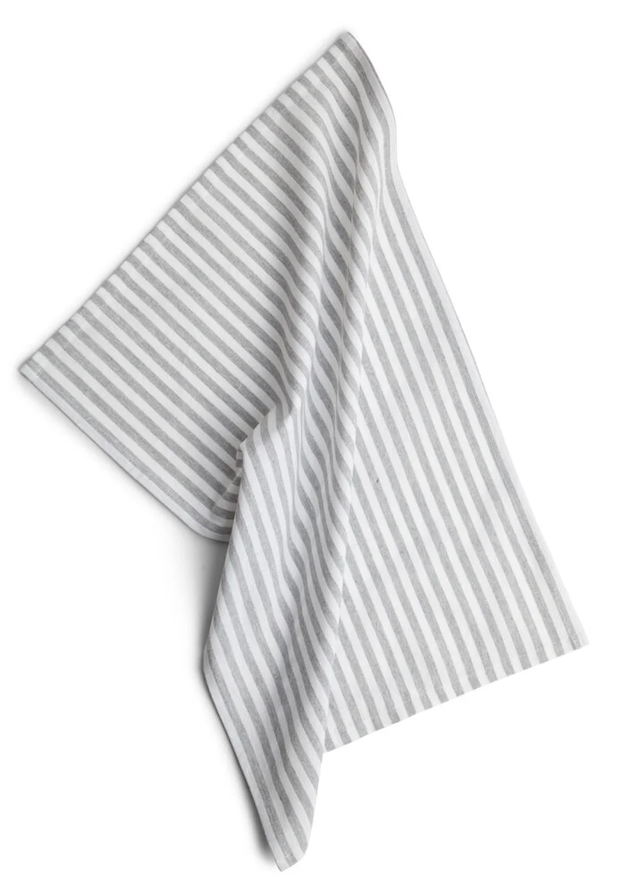 Hovedproduktbilde for Grey Kosta Linnewäfveri Stripe 40x60 cm Kjøkkenhåndkle