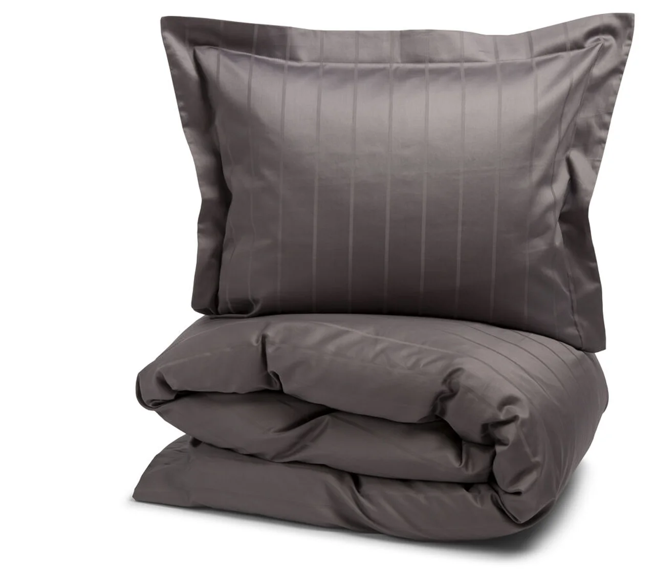 Hovedproduktbilde for Dark Grey Kosta Linnewäfveri Liverpool Satin Sengsett
