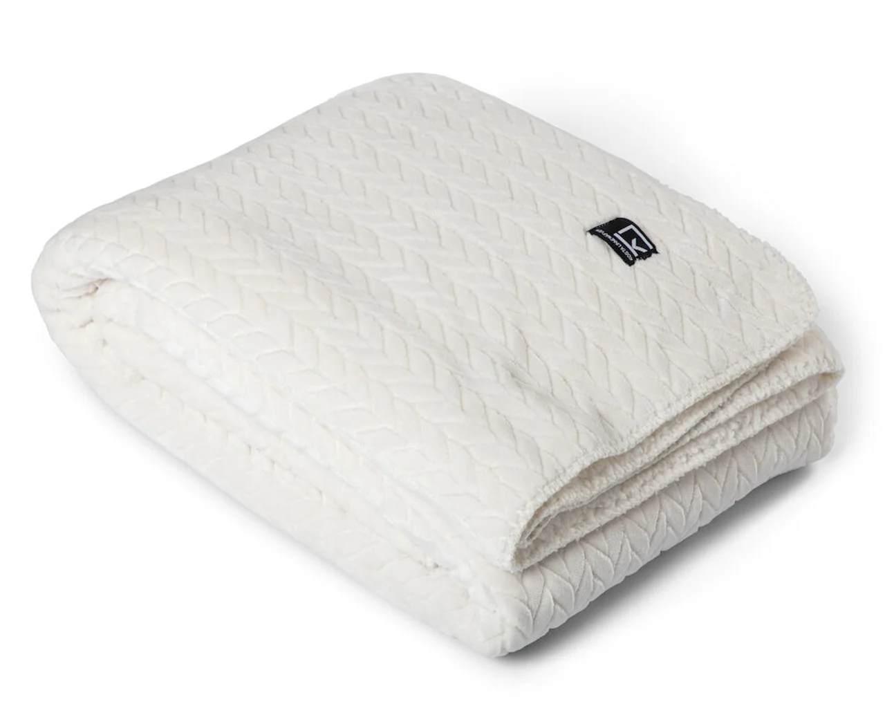 Hovedproduktbilde for Beige Kosta Linnewäfveri Smeviken Sherpa Pledd