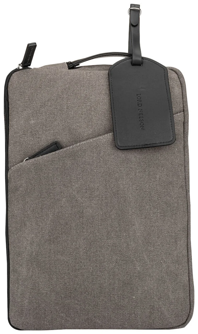 Hovedproduktbilde for Grey Lord Nelson Bomullskanvas Laptopveske
