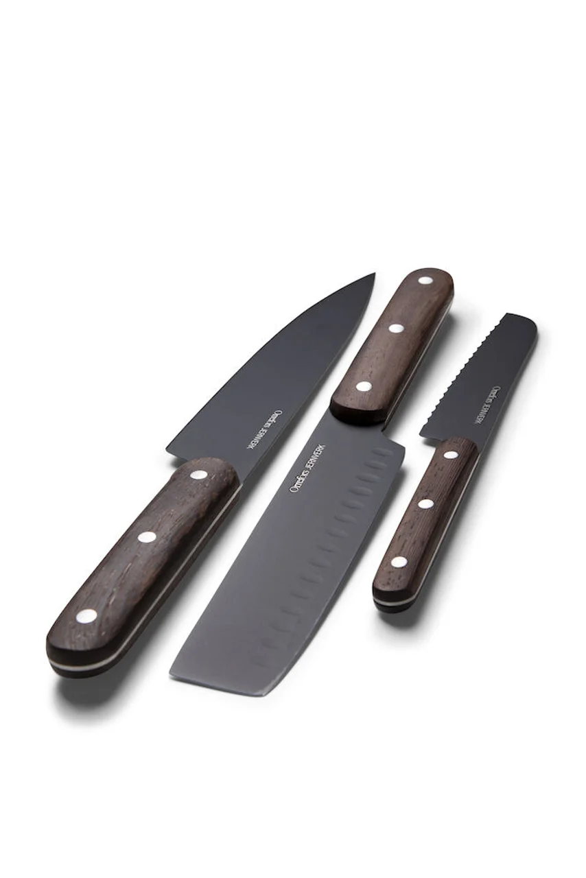 Hovedproduktbilde for Black Örrefors Jernverk Knivsett